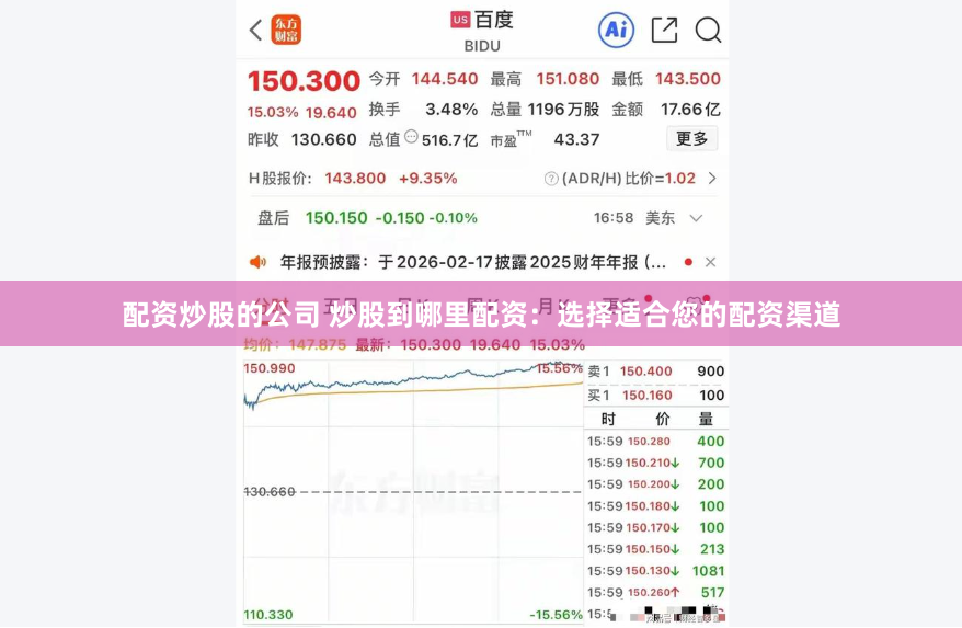 配资炒股的公司 炒股到哪里配资：选择适合您的配资渠道